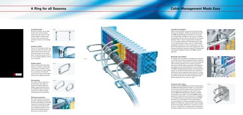 Cable Management System - Sturdy, 2009 - R&M