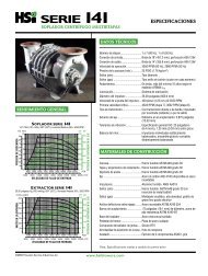 MULTISTAGE CENTRIFUGAL BLOWERS - HSI Blowers