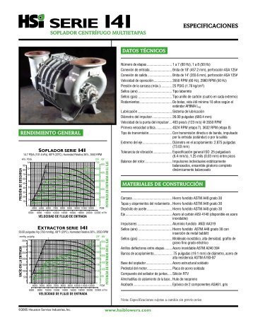 EspaÃ±ol - HSI Blowers