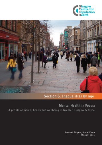 Section 6. Inequalities by age - Glasgow Centre for Population Health