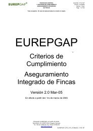 Aseguramiento Integrado de Fincas - GlobalGAP