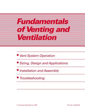 Fundamentals of Venting and Ventilation - HVAC.Amickracing