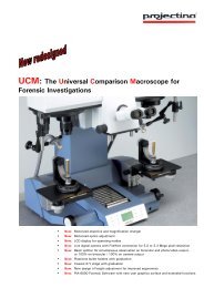 UCM: The Universal Comparison Macroscope for Forensic ... - BRSL