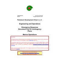 PR-1069 - Emergency Response Document Part III ... - PDO