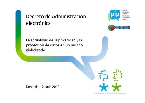 Decreto de AdministraciÃ³n electrÃ³nica (pdf, 129 KB) - AVPD