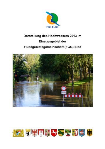 Darstellung des Hochwassers 2013 - FGG Elbe