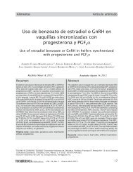 Uso de benzoato de estradiol o GnRH en vaquillas sincronizadas ...