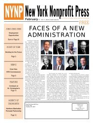 February Edition 2007 - New York Nonprofit Press