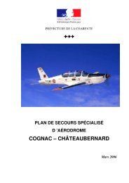 COGNAC â CHÃTEAUBERNARD - Les services de l'Ãtat en Charente