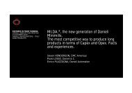 MI.DA - The new generation of Danieli Minimills; Facts ... - IIM