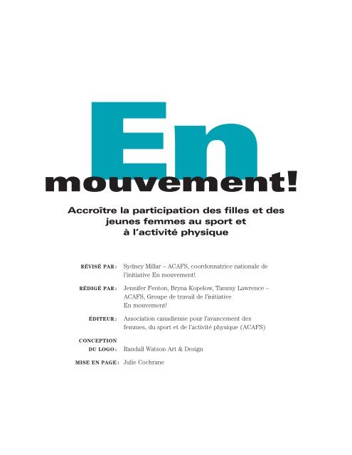 OTM Handbook French/final - Canadian Association for ...