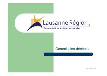 2009 - Lausanne Région