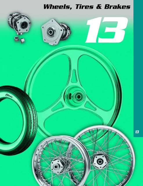Wheels, Tires & Brakes - Custom Bikes by Mike