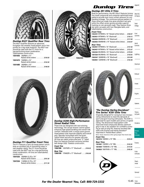 Wheels, Tires & Brakes - Custom Bikes by Mike