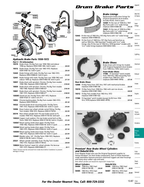 Wheels, Tires & Brakes - Custom Bikes by Mike