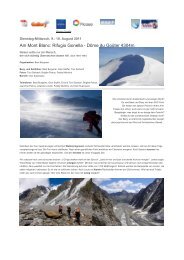 Am Mont Blanc: Rifugio Gonella - DÃ´me du GoÃ»ter ... - SAC SAAS