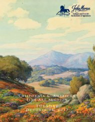 Pdf Catalogue - California Art Auction