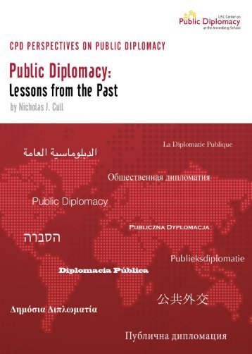 Lessons from the Past - USC Center on Public Diplomacy