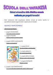 SEZIONE A TEMPO NORMALE - 2 Circolo Didattico di Caltagirone