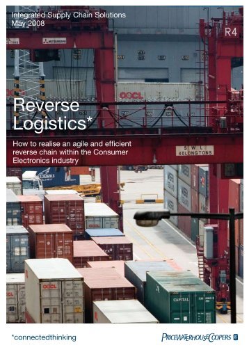 Reverse Logistics* - Centre for Remanufacturing & Reuse