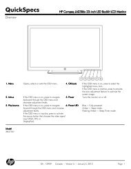 HP Compaq LA2306x 23-inch LED Backlit LCD Monitor - Get