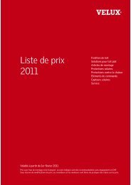 Liste de prix 2011