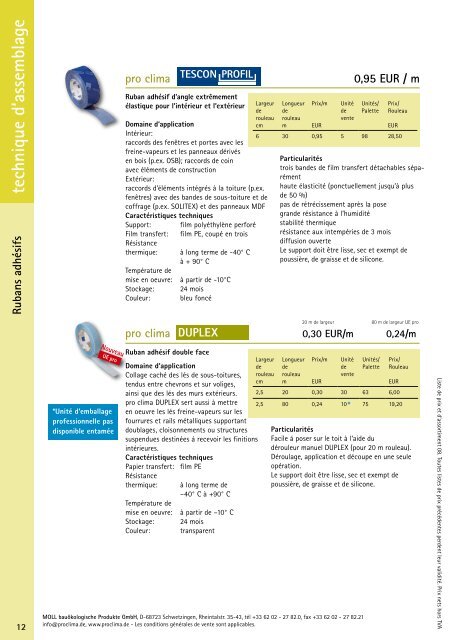 pro clima - Cd2e