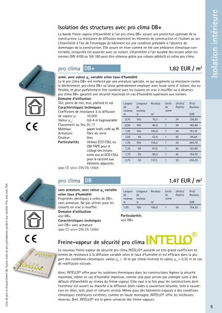 pro clima - Cd2e