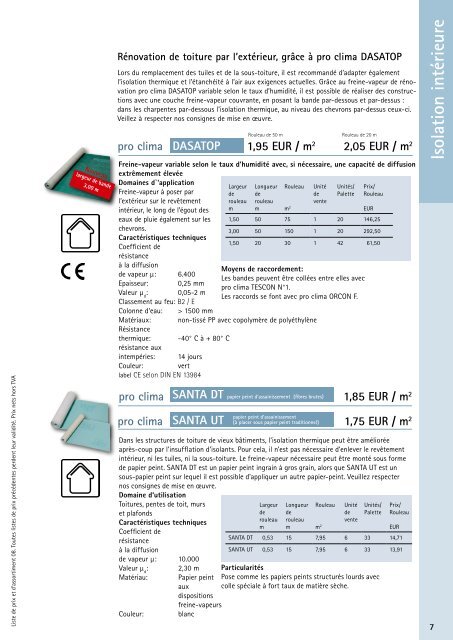 pro clima - Cd2e