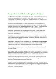 Texto completo del discurso de Marcelino Iglesias (PDF)