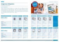 Compressor refrigerators - Petemar