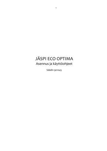 JÃƒÂ¤spi Eco Optima - Kaukora