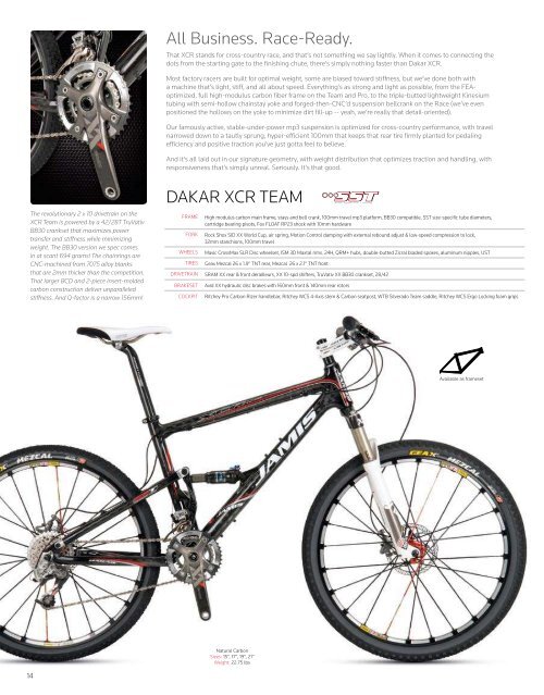 PRODUCT CATALOG - Jamis Bicycles