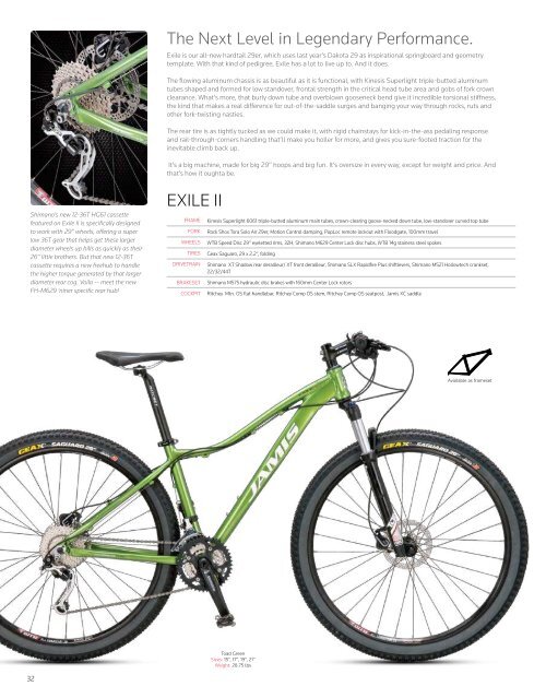 PRODUCT CATALOG - Jamis Bicycles