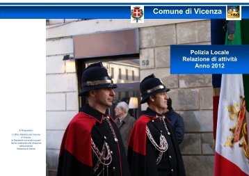 Relazione annuale attivitÃ  2012 - Comune di Vicenza