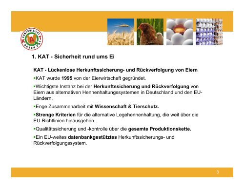 KAT Sicherheit rund ums Ei - Was steht auf dem Ei?