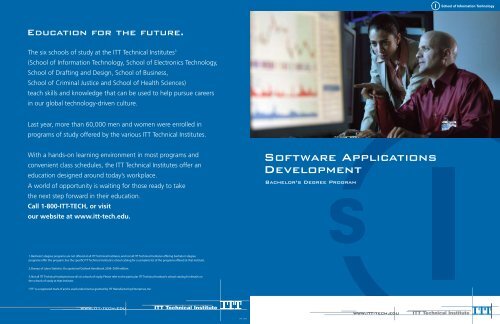 Software Applications Development - ITT Technical Institute