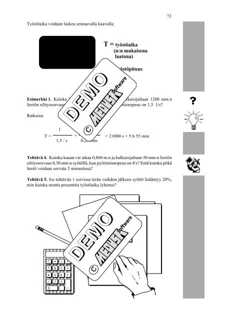 TyypillisiÃ¤ metallialan ongelmia / Typical Problems for Metal Workers