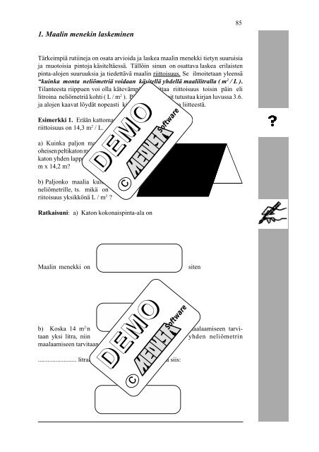 TyypillisiÃ¤ metallialan ongelmia / Typical Problems for Metal Workers