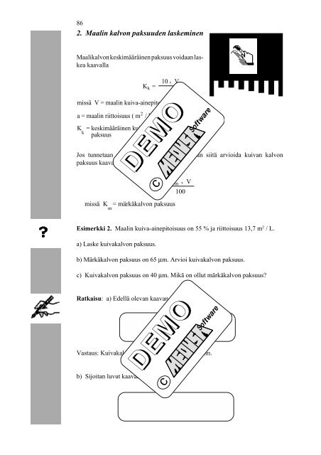 TyypillisiÃ¤ metallialan ongelmia / Typical Problems for Metal Workers