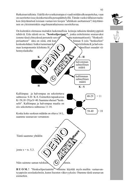 TyypillisiÃ¤ metallialan ongelmia / Typical Problems for Metal Workers