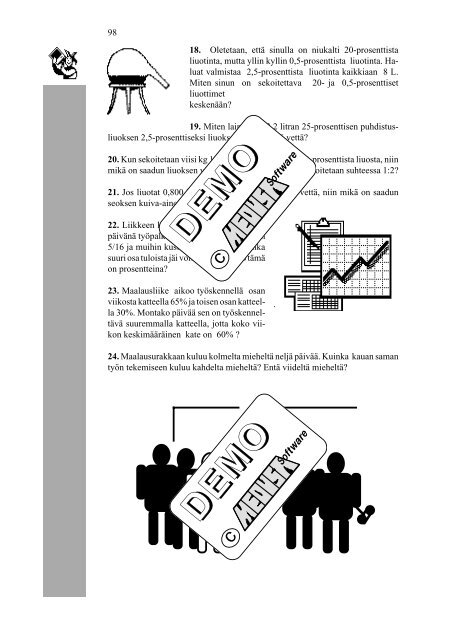 TyypillisiÃ¤ metallialan ongelmia / Typical Problems for Metal Workers