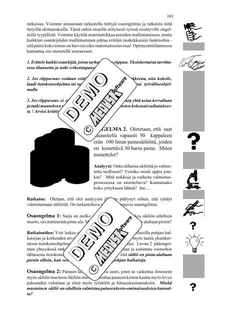 TyypillisiÃ¤ metallialan ongelmia / Typical Problems for Metal Workers