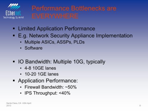 Packet Processing to support 40 /100GE Line Rates - Ethernet ...