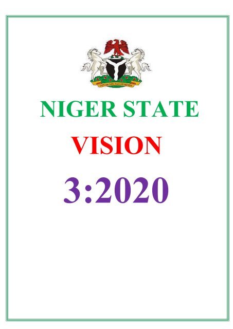 Vision 3:2020 - Niger State