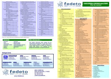 Plan de Cuentas PGC Pymes - Fedeto.es