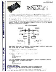 232SPHI4 - Datasheet - High-Speed Port-Powered RS-232 Optical ...