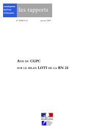 nÂ° 004813-01 / L'avis du CGPC : RN24 - cgedd