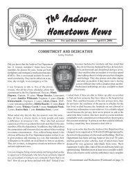 Andover Hometown News The - Gulemo