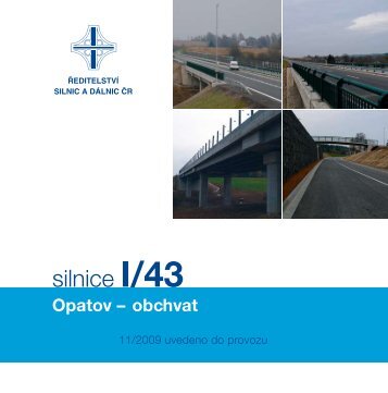 Silnice I/43 Opatov â obchvat - ÅeditelstvÃ­ silnic a dÃ¡lnic